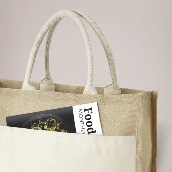 Custom Large Jute Tote Bags