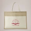 Custom Large Jute Tote Bags
